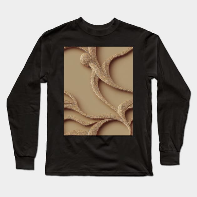 Elegant Luxurious pattern #29 Long Sleeve T-Shirt by Endless-Designs